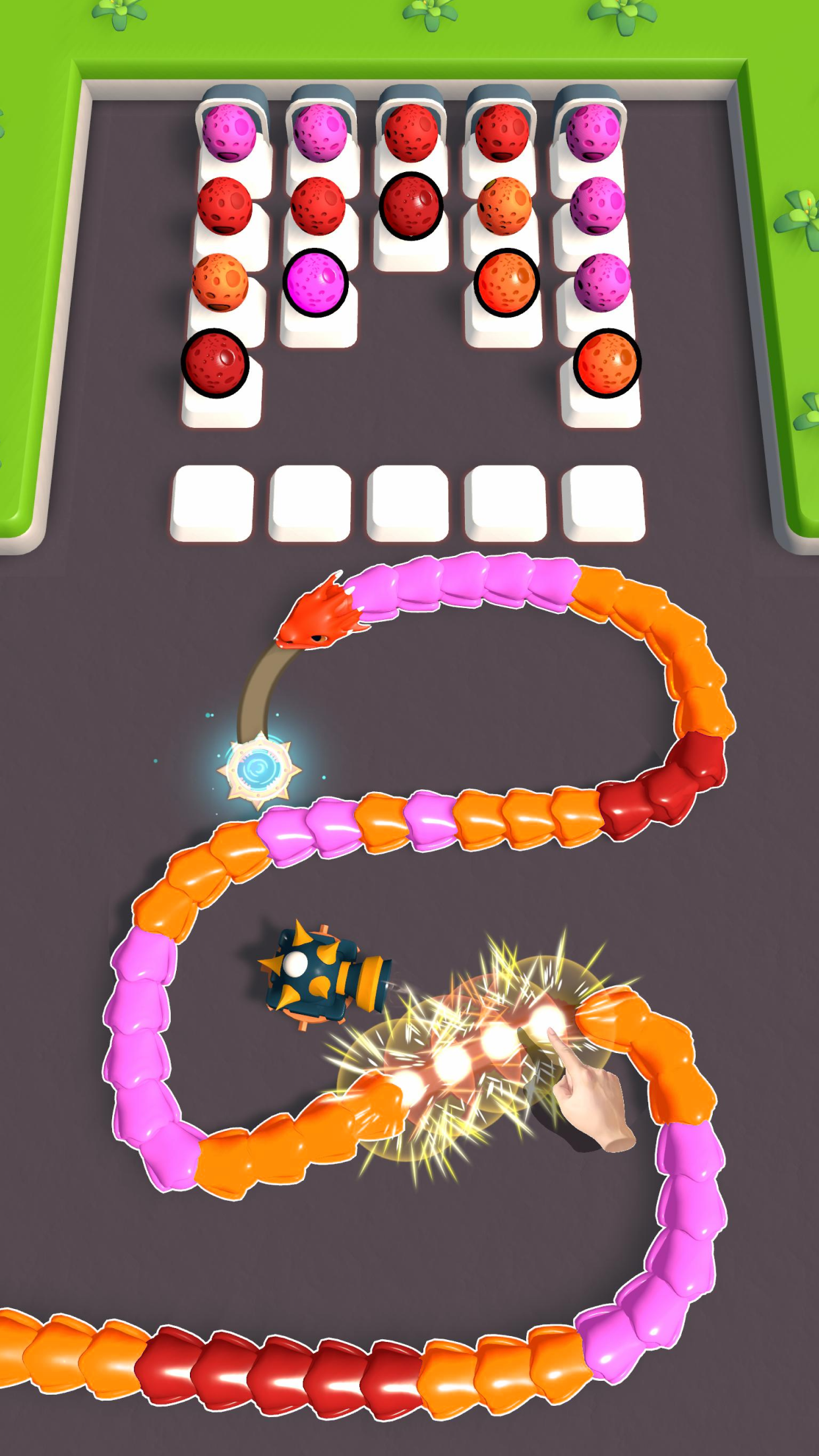 Cuplikan Layar Game Marble Snake Jam