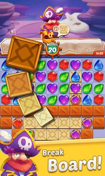 Gems Crush - Match 3 Jewels Ga Game Screenshot
