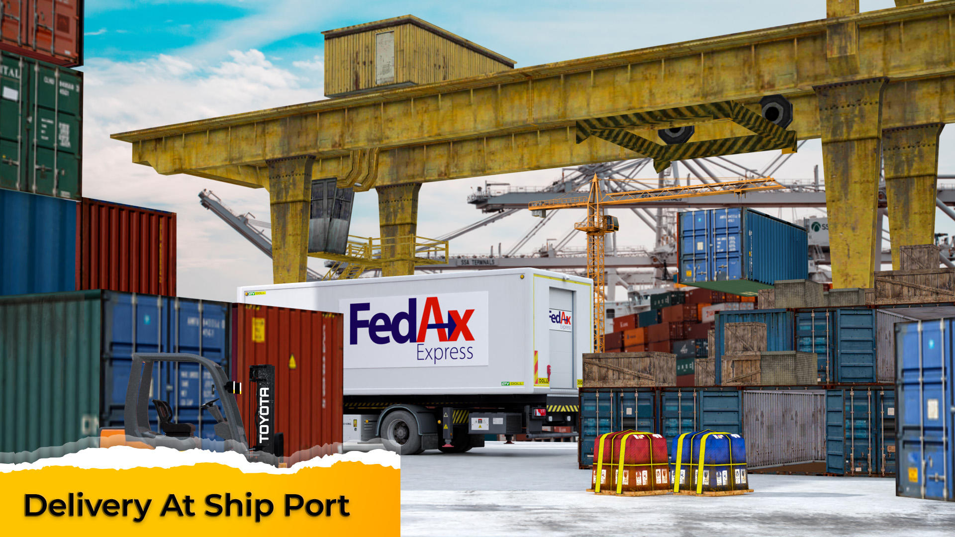 Container Ship Logistics Game android iOS apk download for free-TapTap