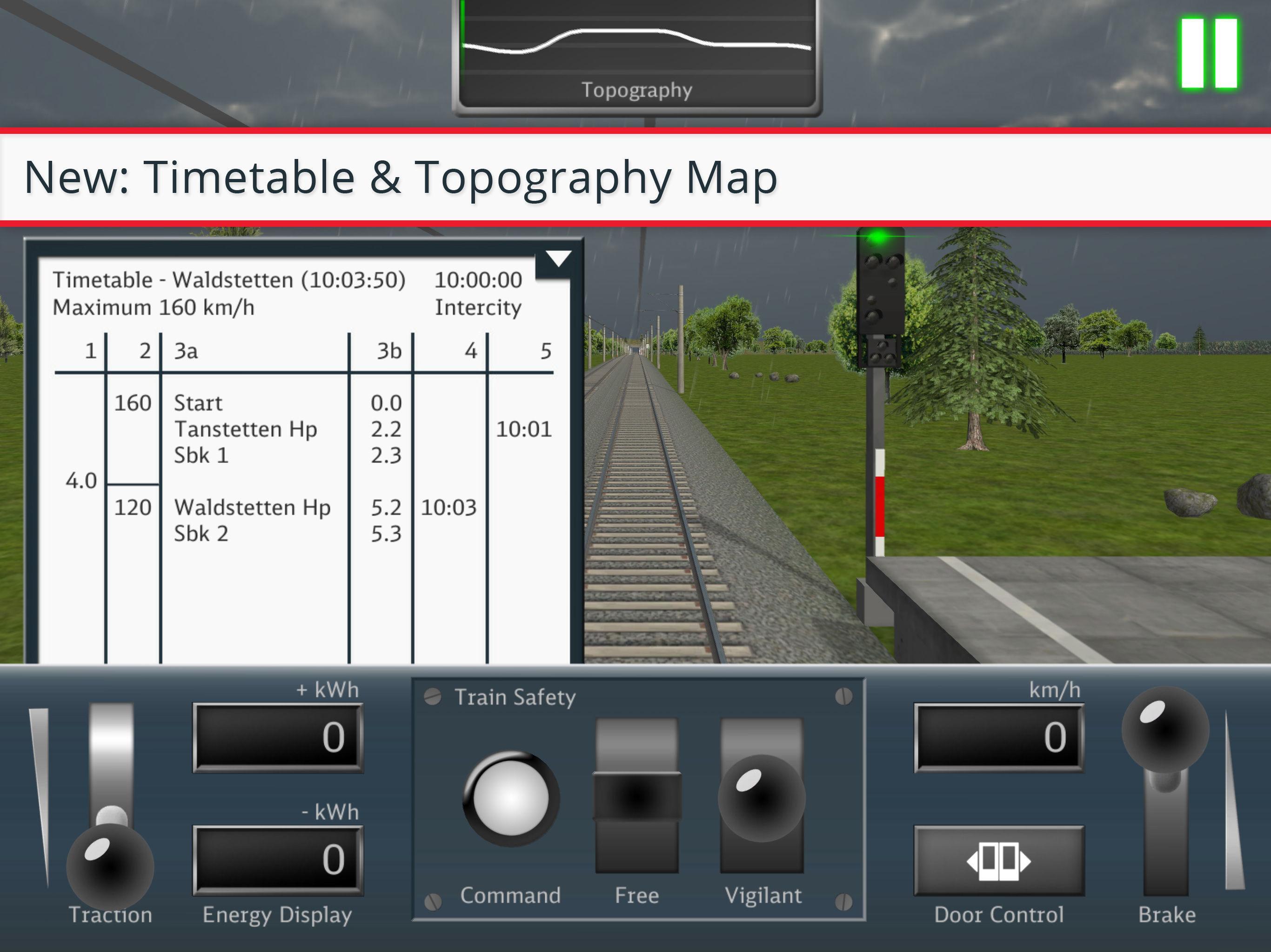 DB Train Simulator ภาพหน้าจอเกม