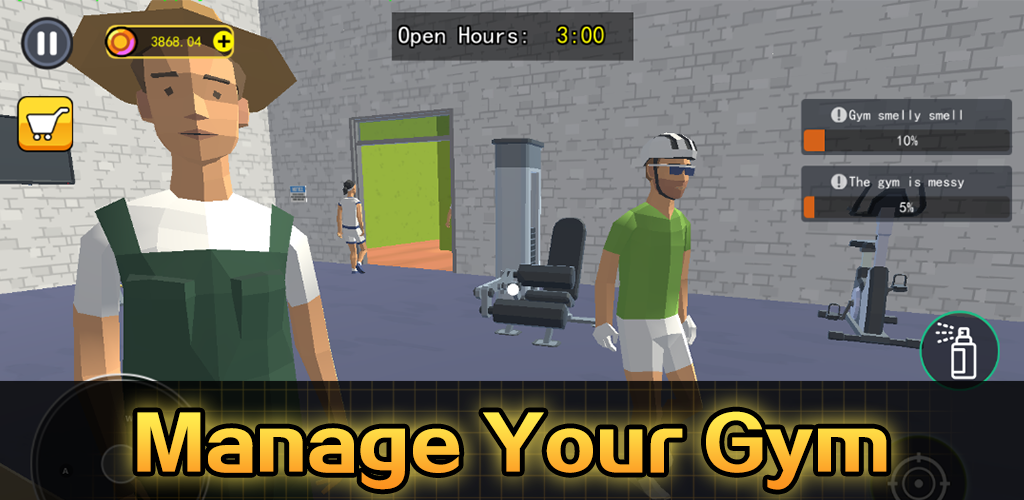 ภาพหน้าจอของวิดีโอ Gym Simulator : Business Game