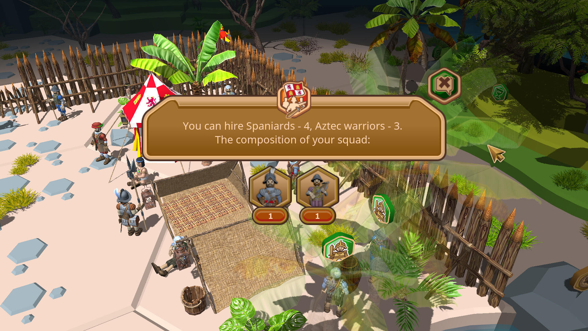 Screenshot of Conquistadors