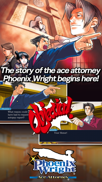 Ace Attorney Trilogy Game Screenshot