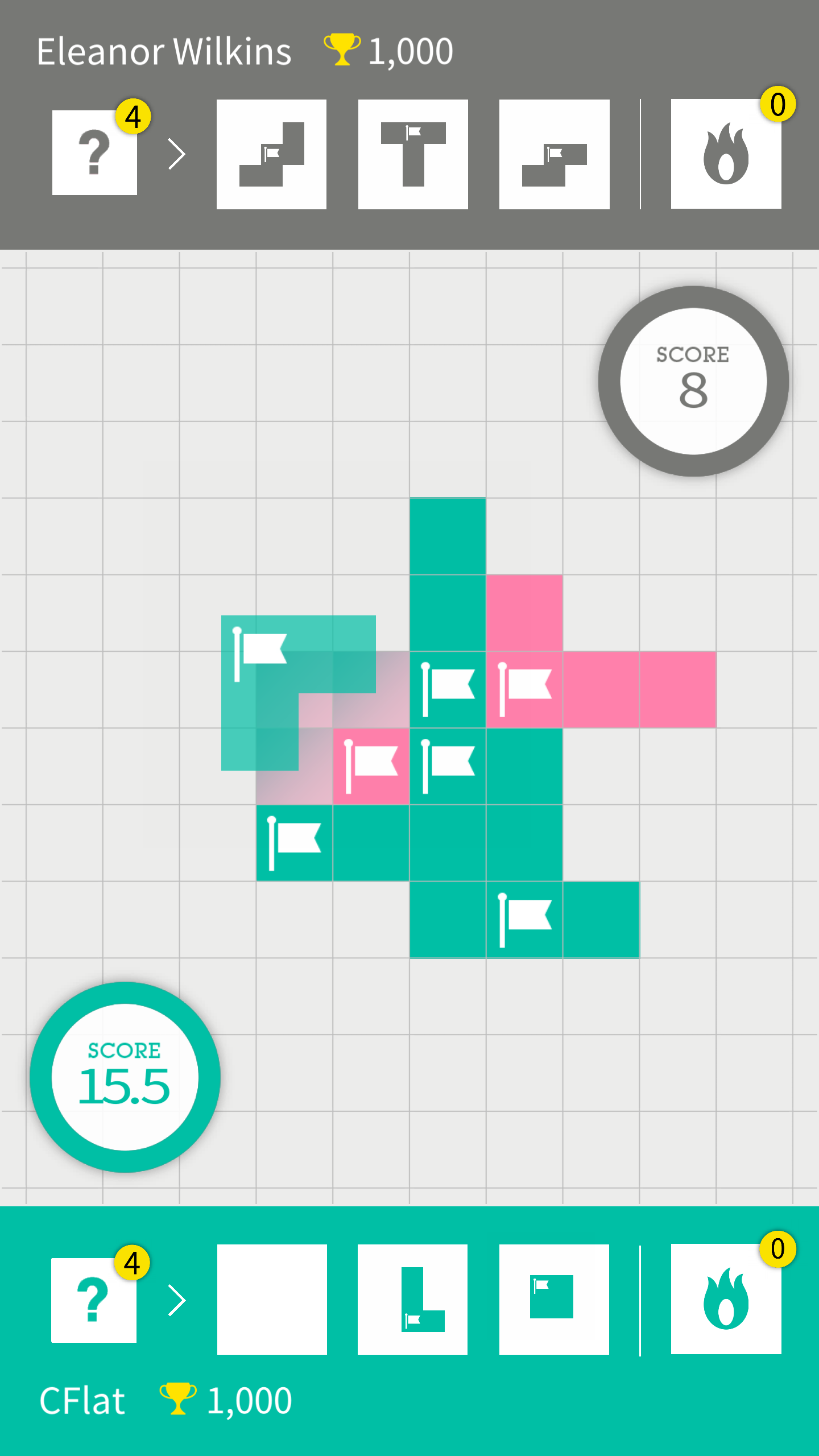 Enblox- Place blocks and conqu Game Screenshot