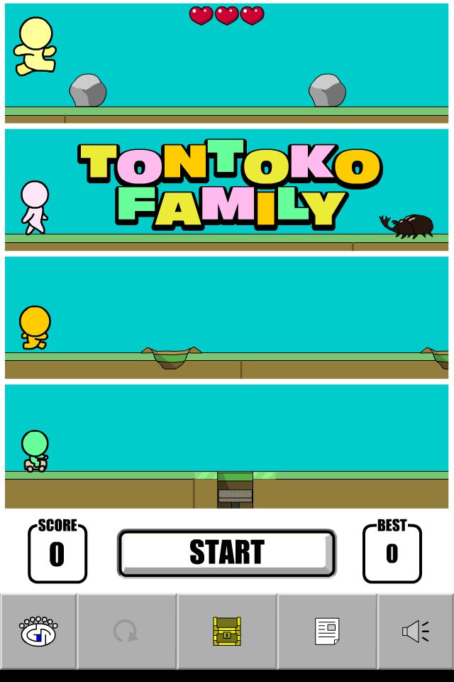 TONTOKO FAMILY screenshot game