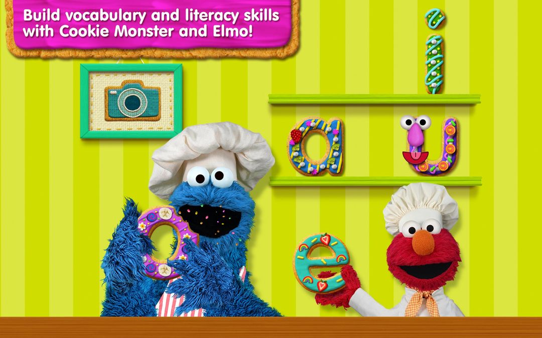 Sesame Street Alphabet Kitchen 게임 스크린 샷