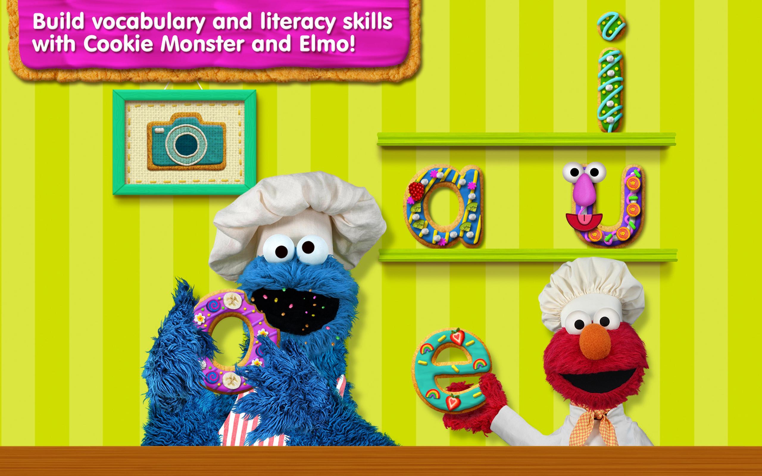 Sesame Street Alphabet Kitchen Game Screenshot