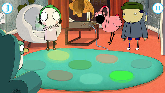 Sarah & Duck The Big Sleepover Game Screenshot