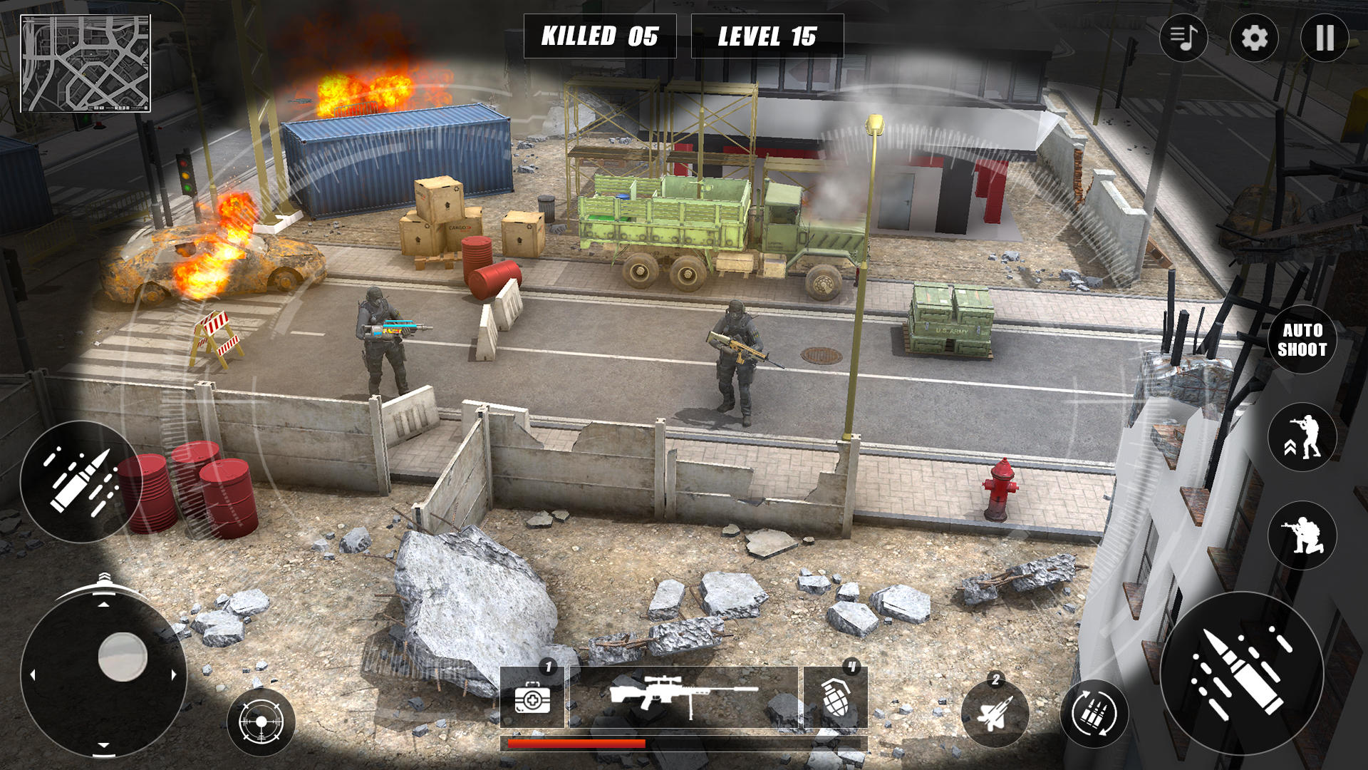 Code of Sniper 3D Gun Shooting Game Screenshot