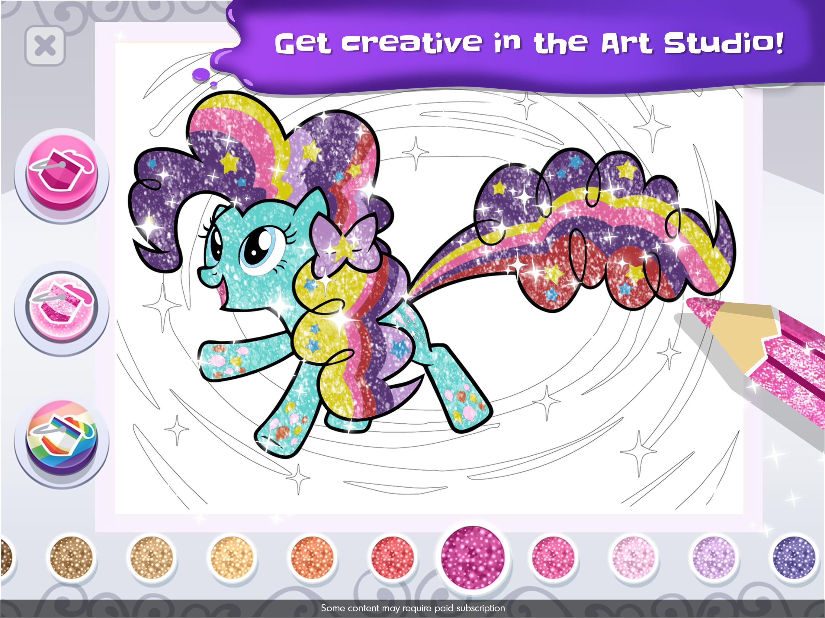 My Little Pony Color By Magic Game Screenshot