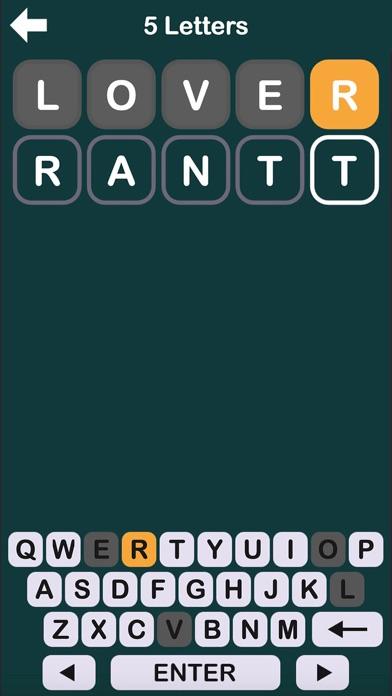 Word Contest Game Game Screenshot