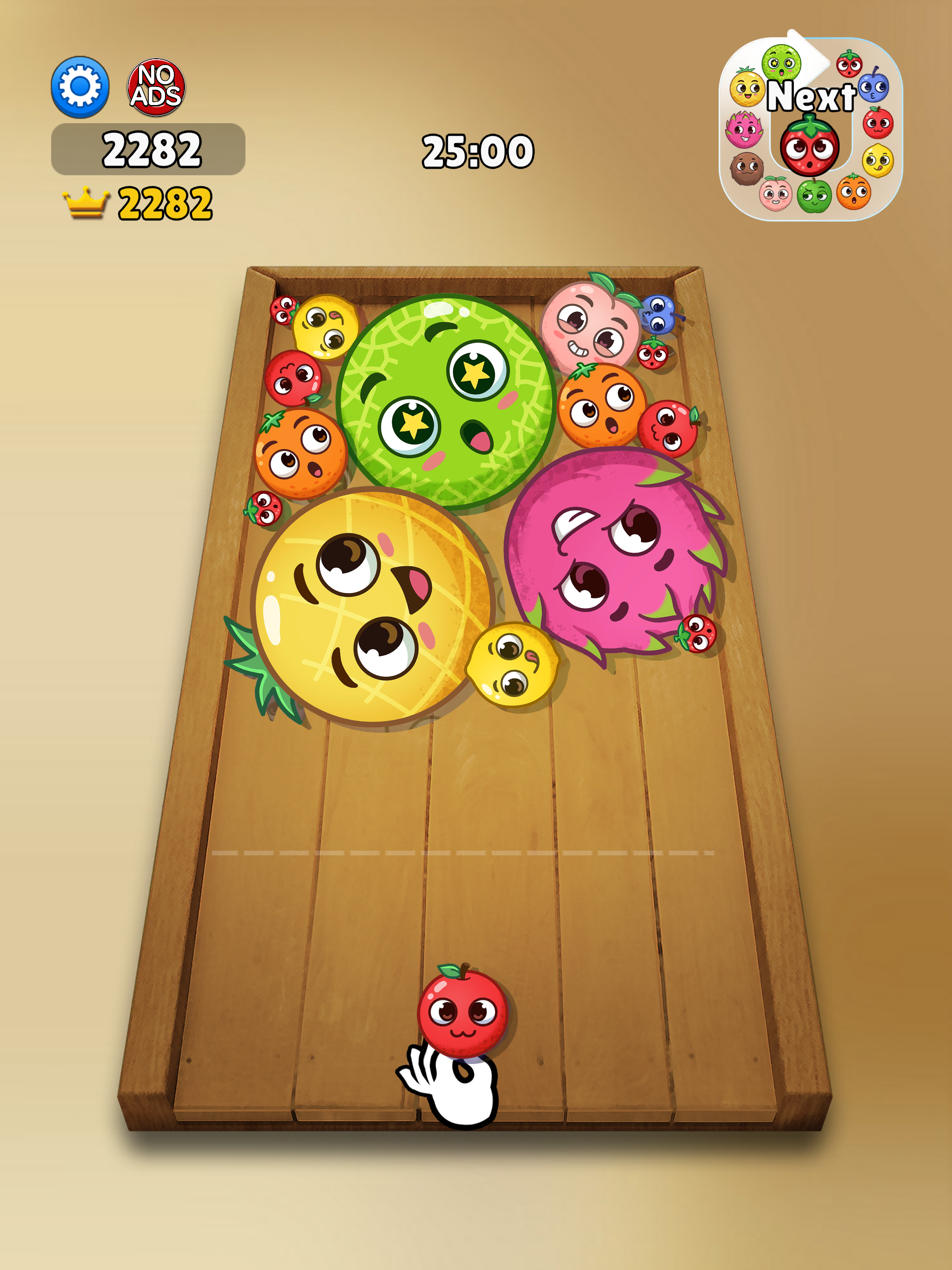 Fruit Merge: Melon Game Game Screenshot