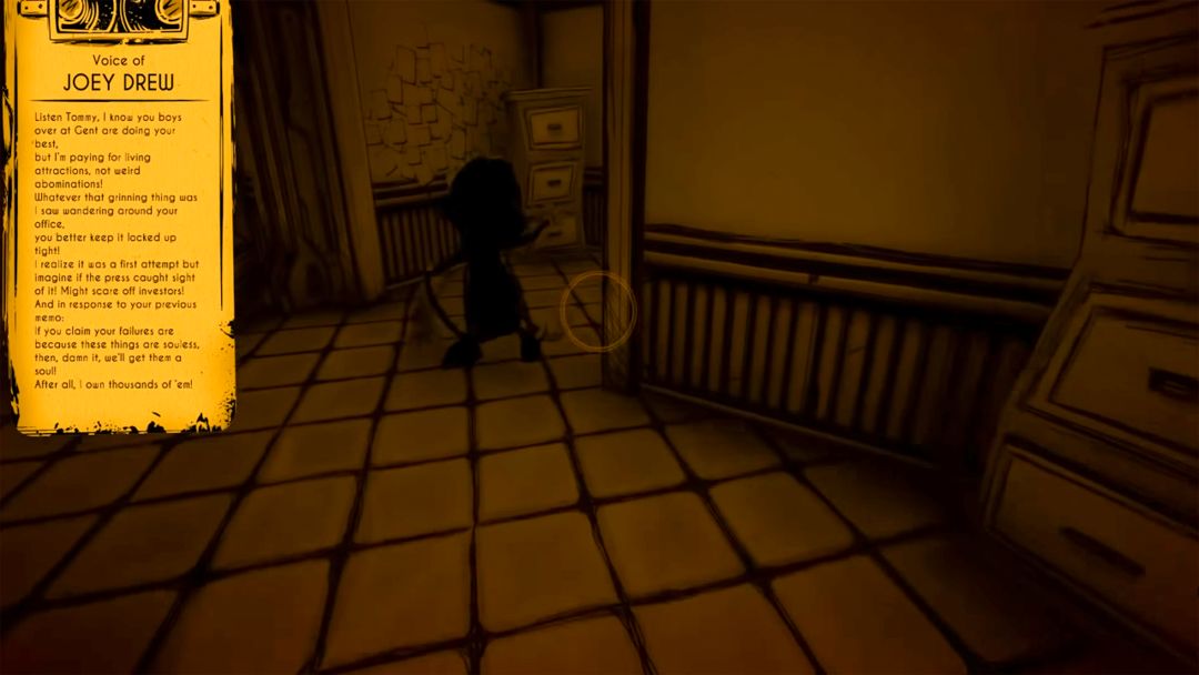 Screenshot of bendy zombies horror ink machine 5