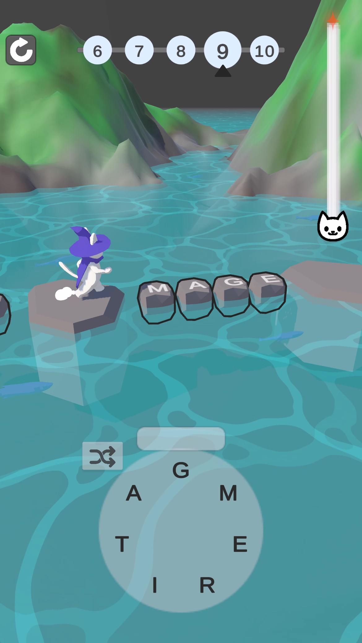 Spell Cat Game Screenshot