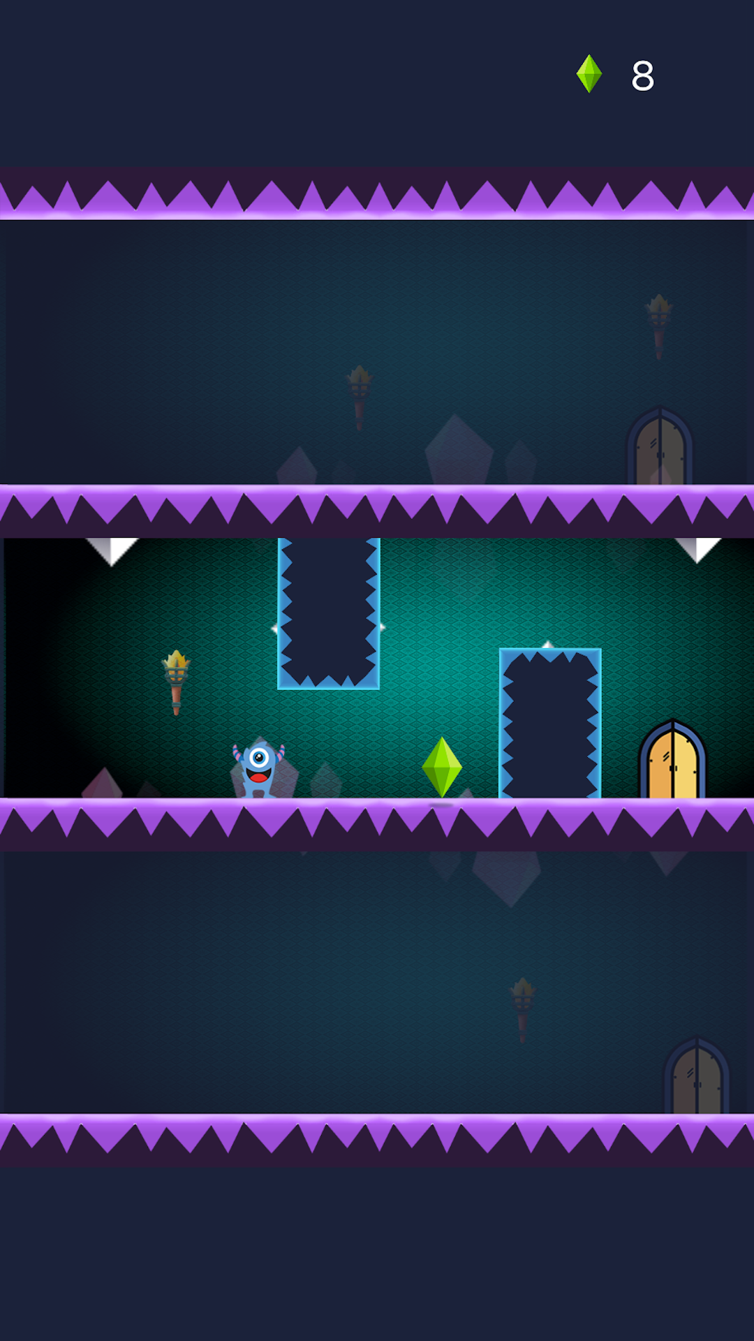 Monster Flip 게임 스크린샷