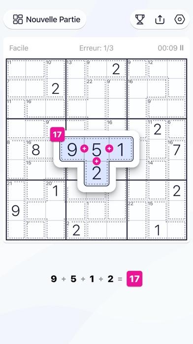 Screenshot 1 of Killer Sudoku: Sudoku, Puzzles 