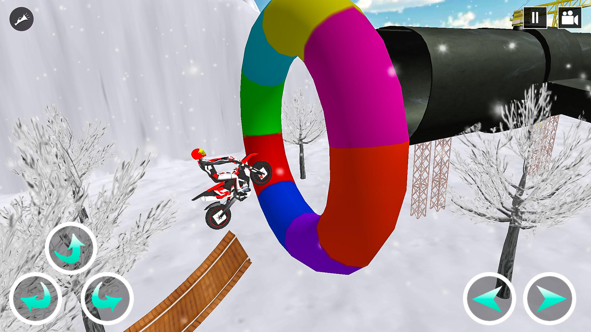 Captura de Tela do Jogo Bike Escape: Dragon Fire