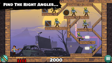 Stupid Zombies: Gun shooting fun with shotgun, undead horde and physics Game Screenshot