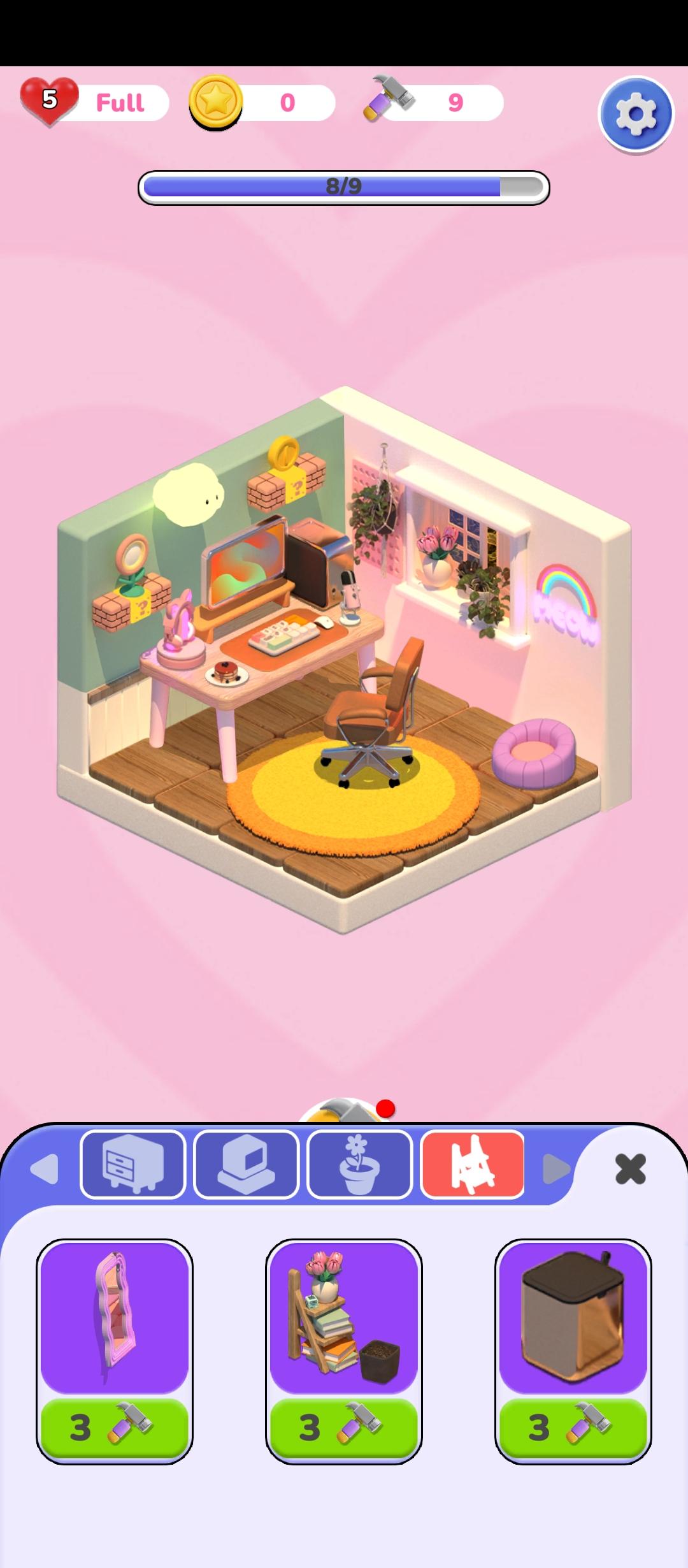 Tidy Sort: Dream Room Game Screenshot