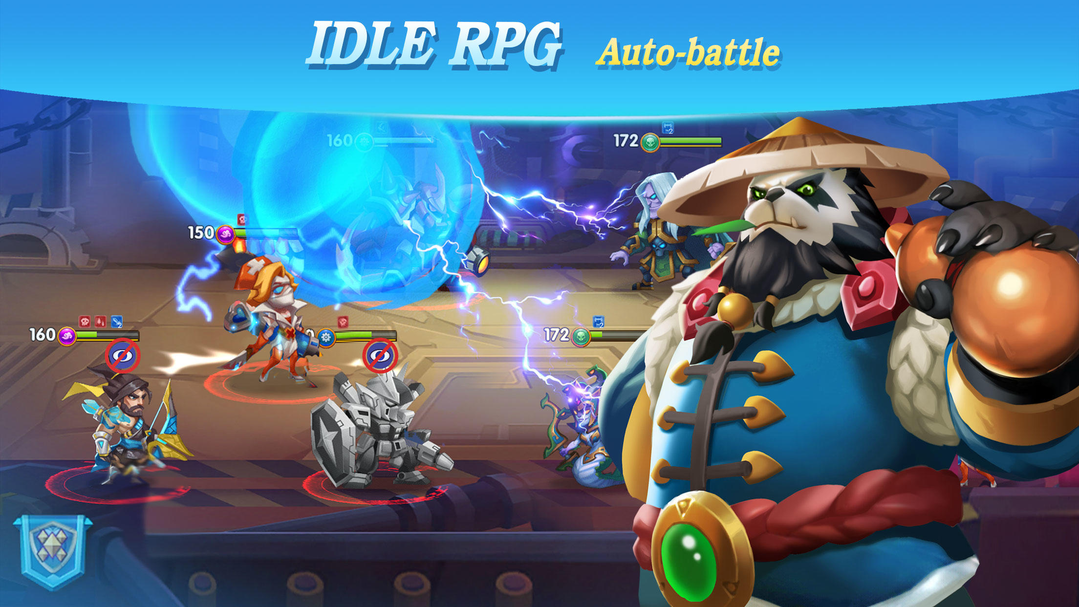 AFK Wars: Hero Raid Idle Game screenshot game