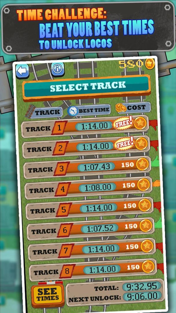 Loco Run: Train Arcade Game screenshot game
