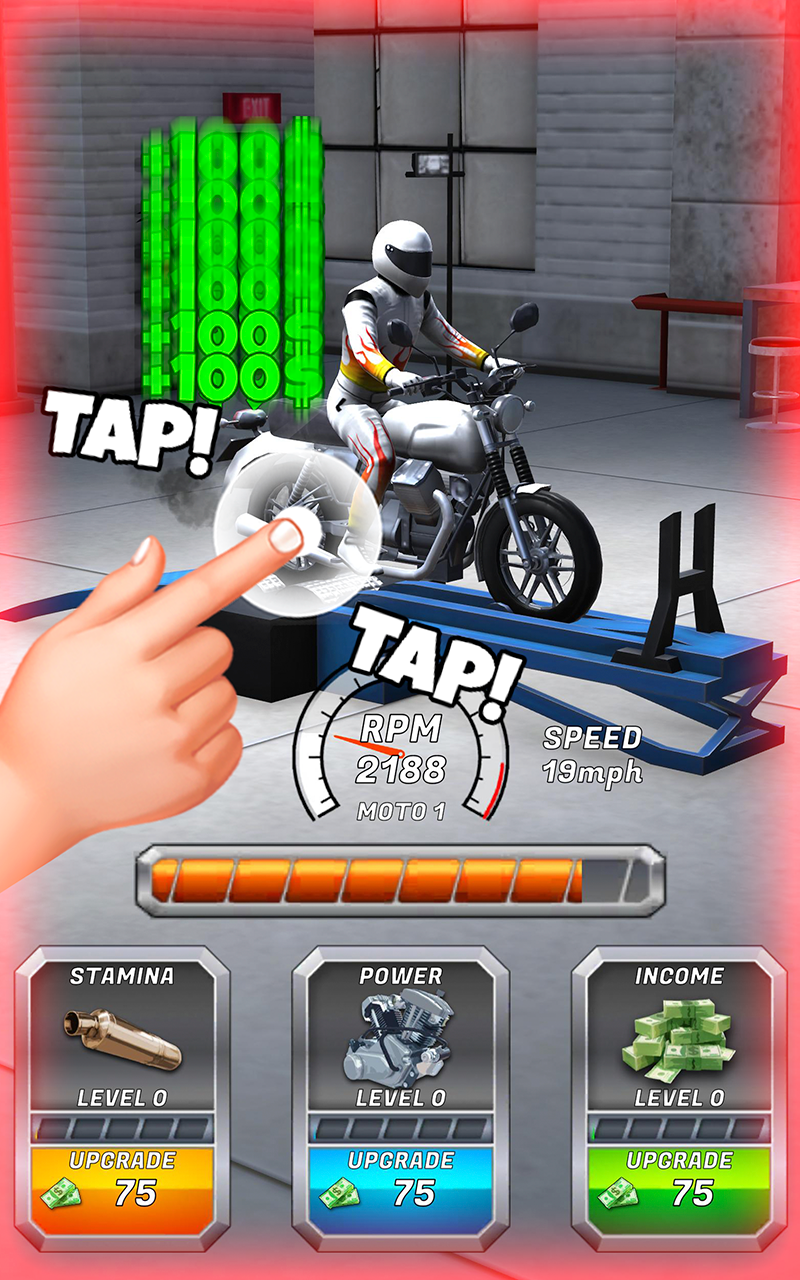 Screenshot 2 of Motorcycle upgrade: Speed Race 