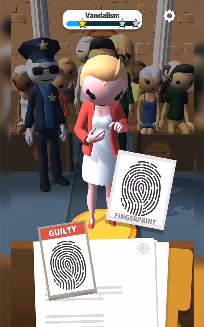 Guilty! Choose The Justice screenshot game
