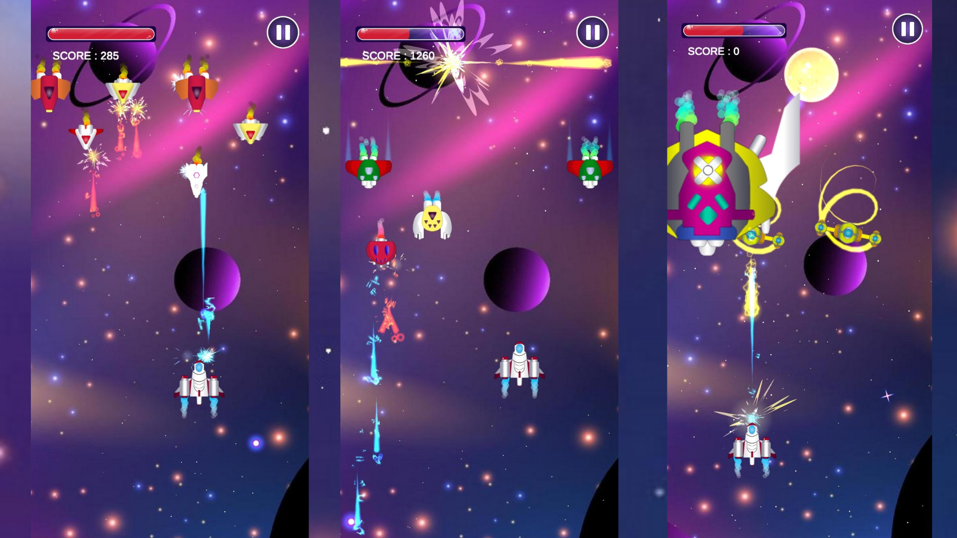Скриншот игры Galaxy Battleship - Aliens War