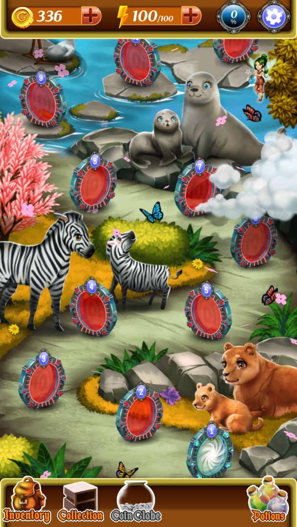 Screenshot of Hidden Object: Animal World