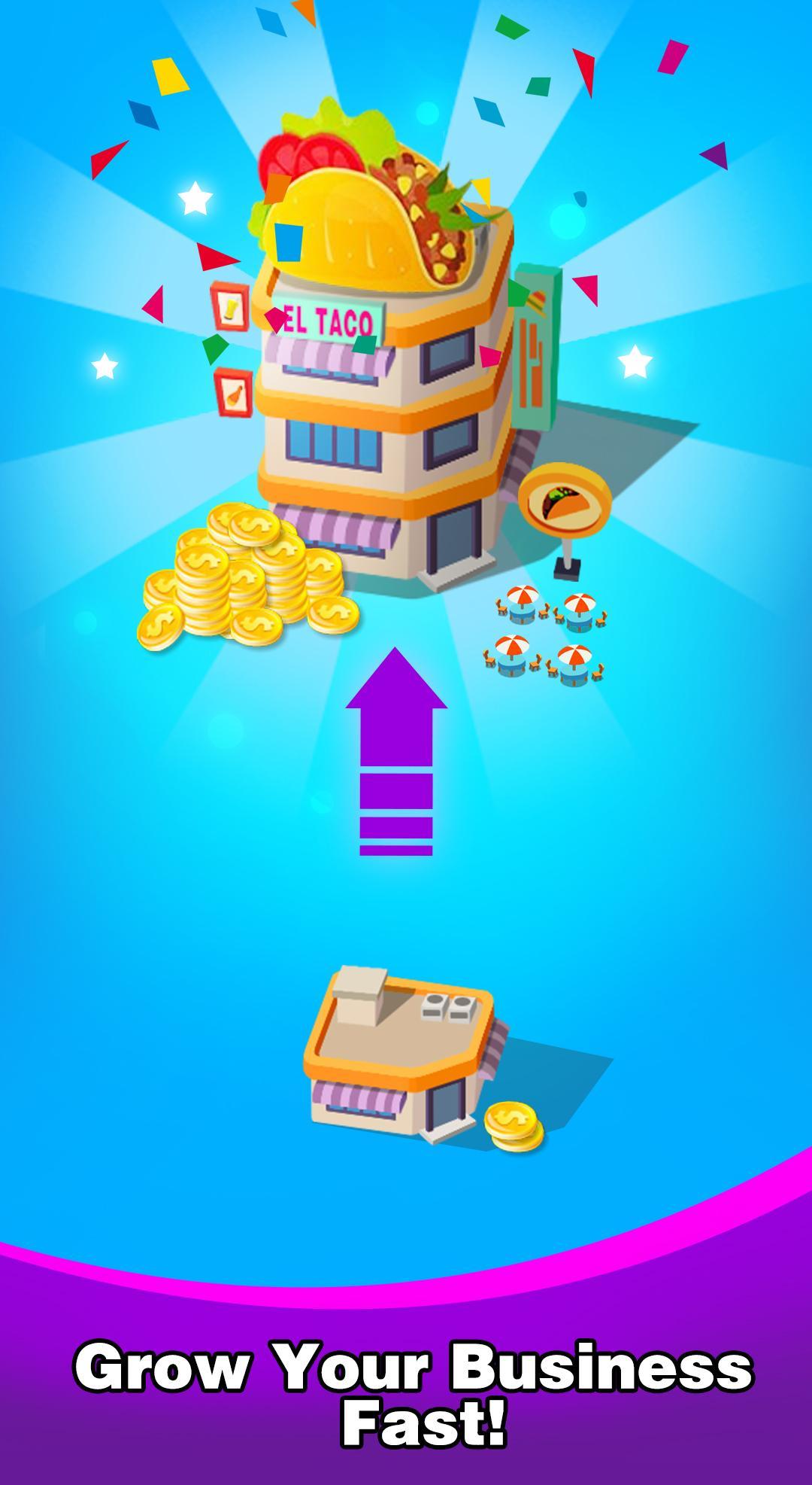 Drive In! -  Idle Tapper Game Game Screenshot