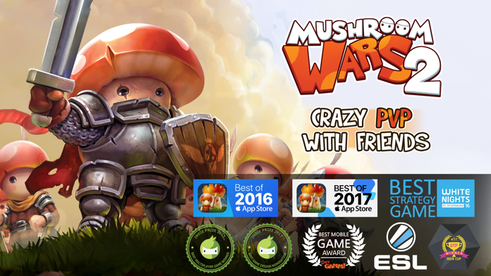 Mushroom Wars 2: RTS Strategy Game Screenshot
