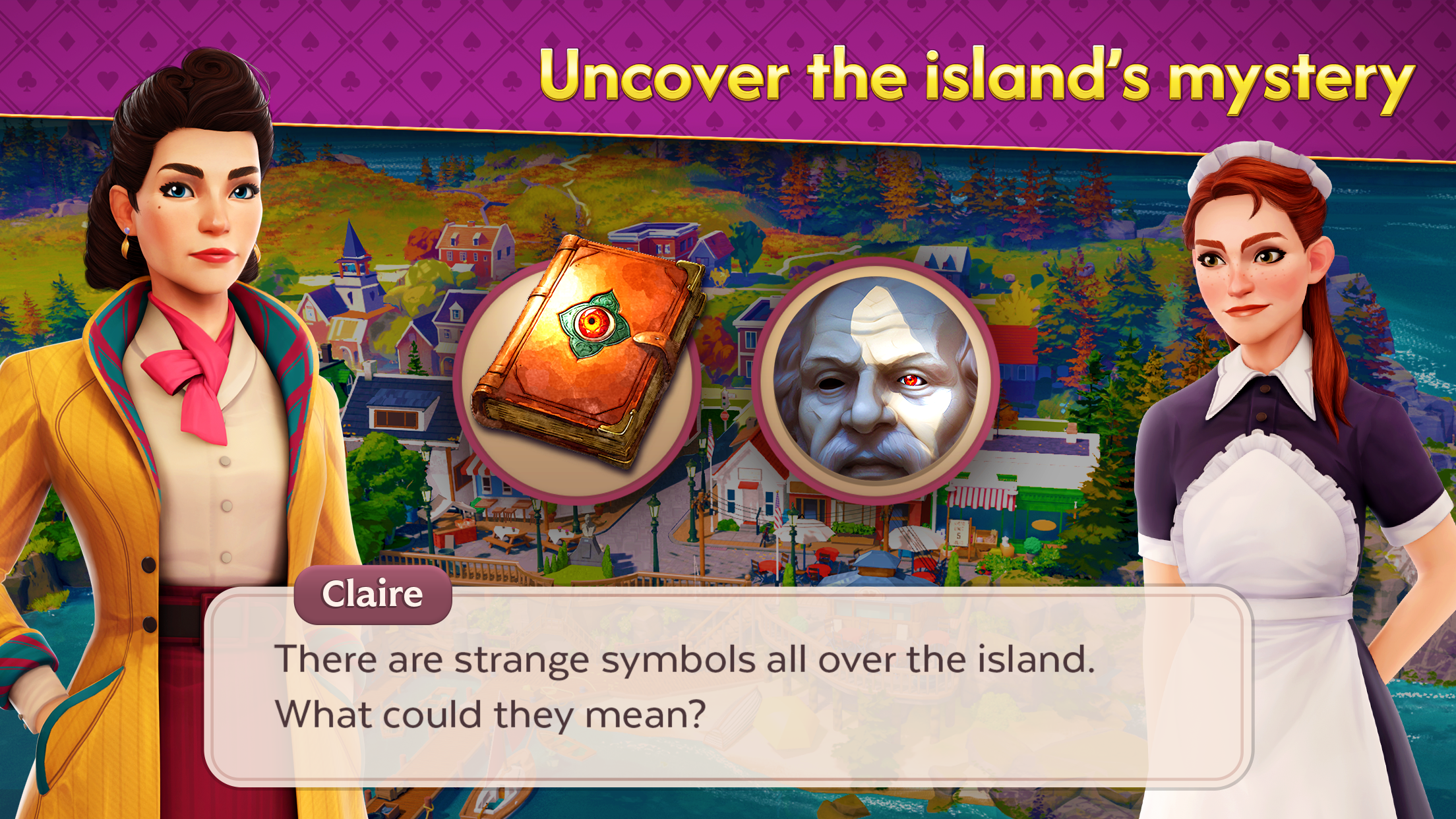 Claire's Chronicles: Solitaire Game Screenshot