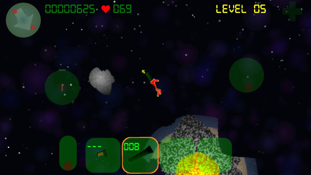 Screenshot of SpacEndroid