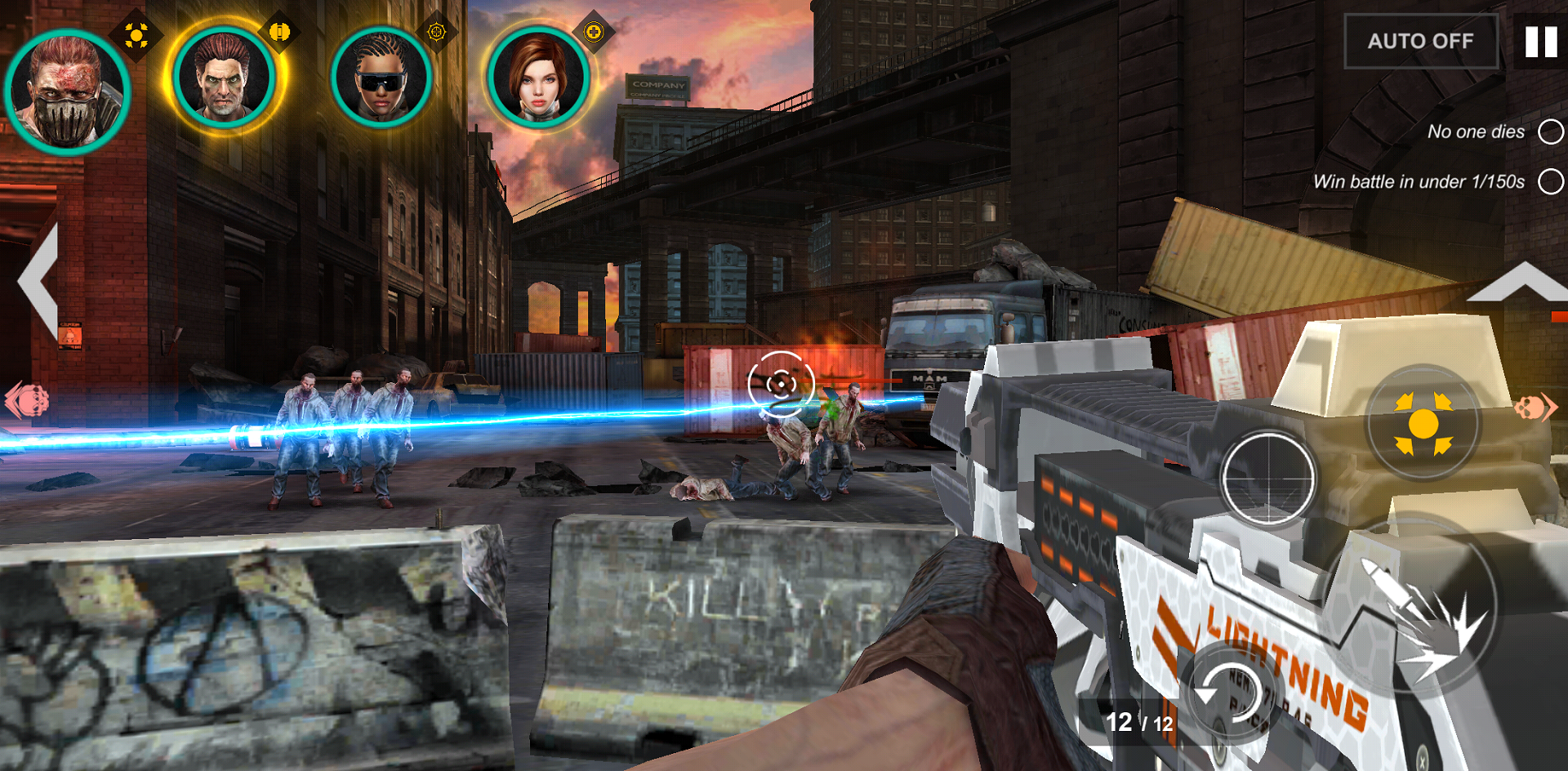 Dead Warfare: RPG Gun Games Game Screenshot