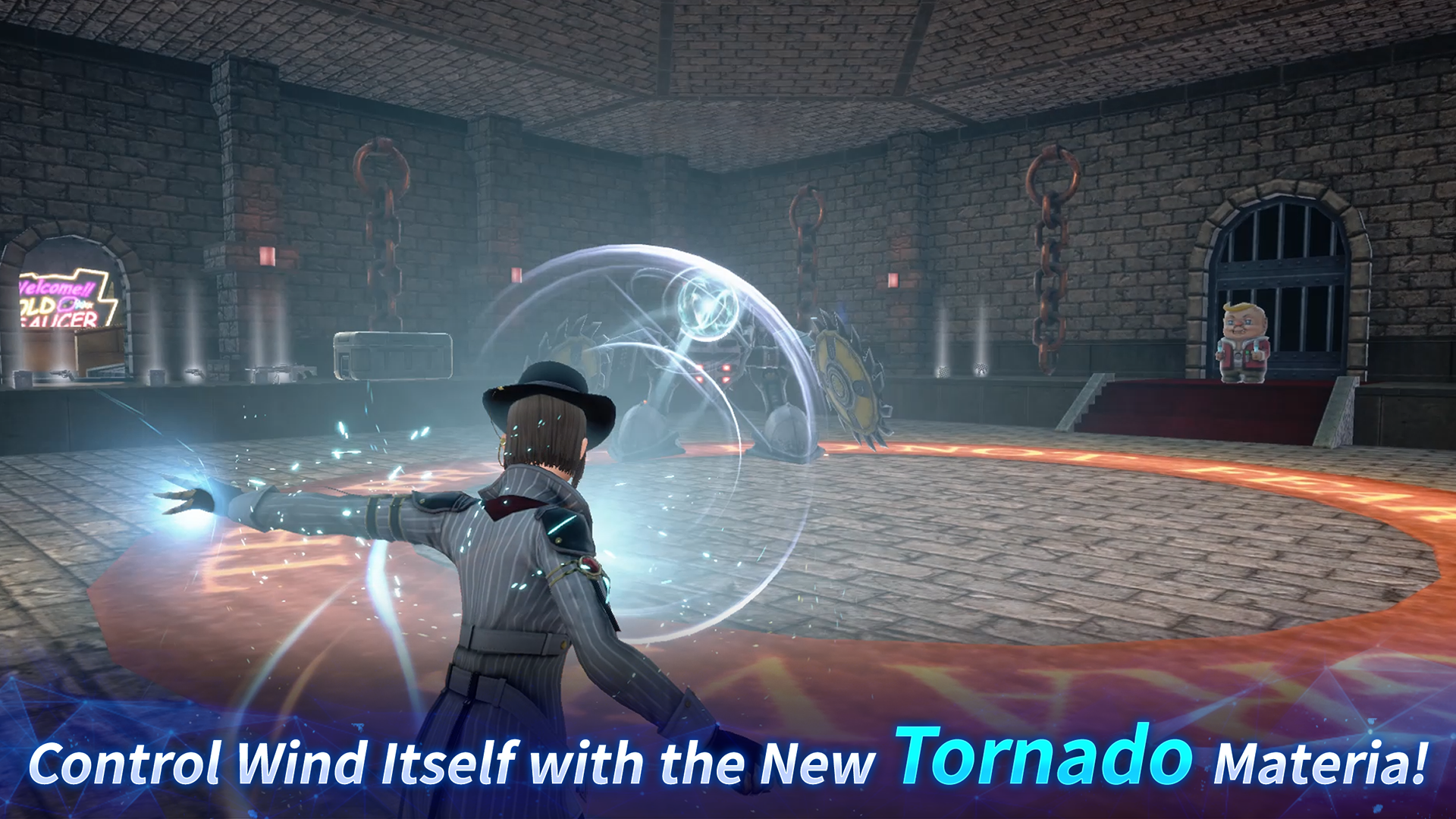 Captura de Tela do Jogo FFVII The First Soldier