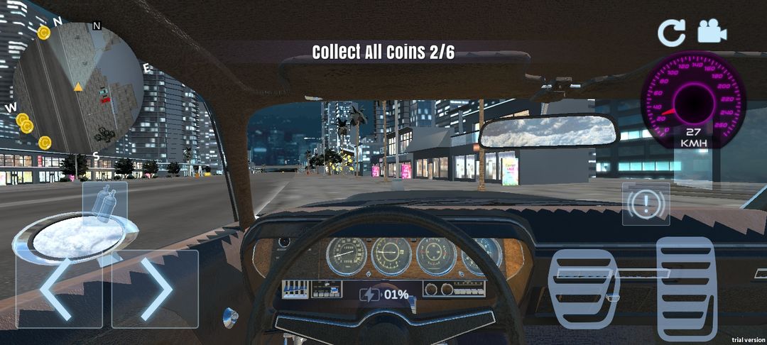 Screenshot of Electric Car Game Simulator