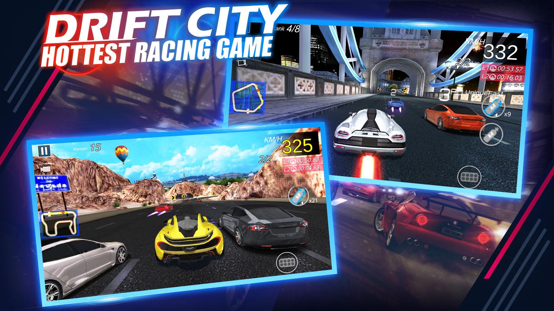 Screenshot 1 of Drift City: il gioco di corse più eccitante 
