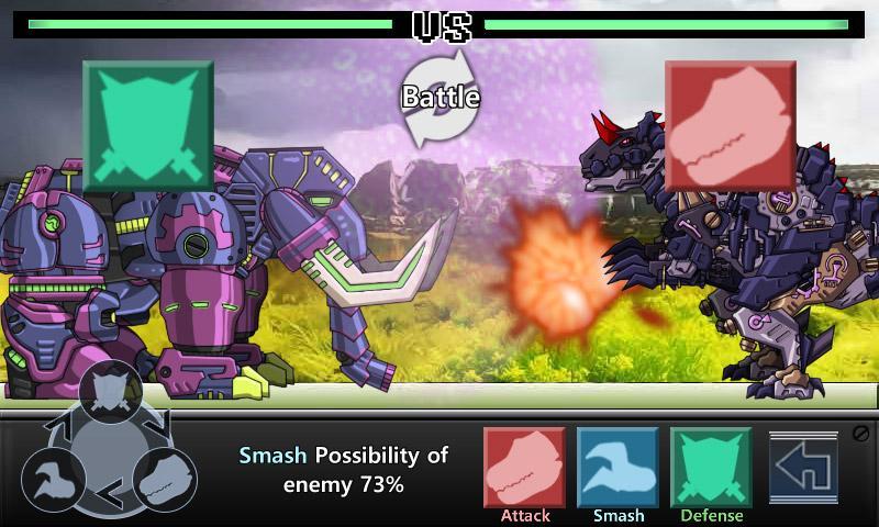 Dino Robot - Carnotaurus Game Screenshot