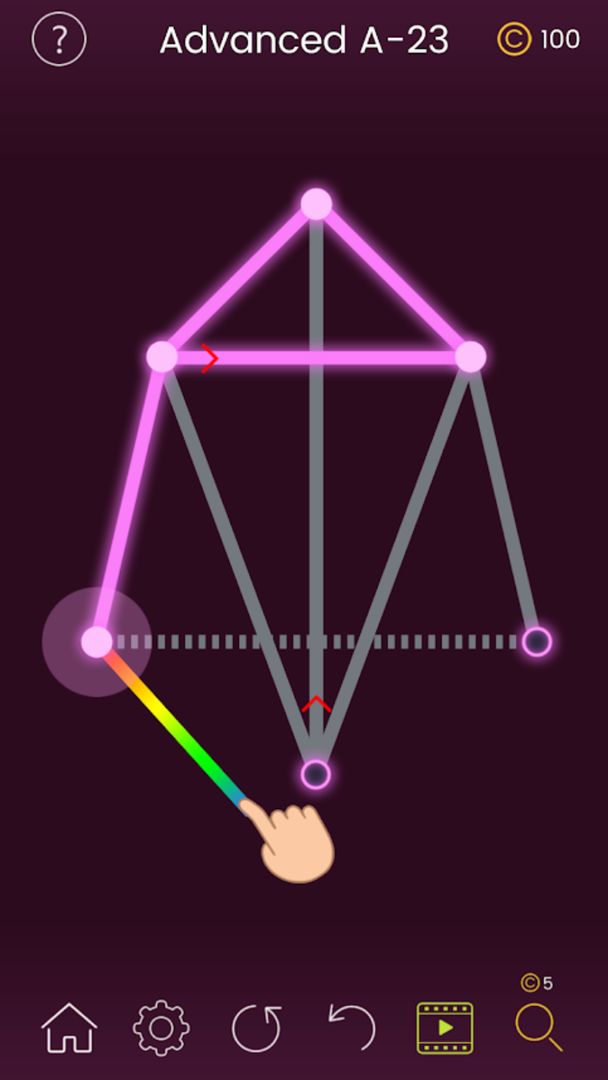 Screenshot of Puzzle Glow : Brain Puzzle Gam