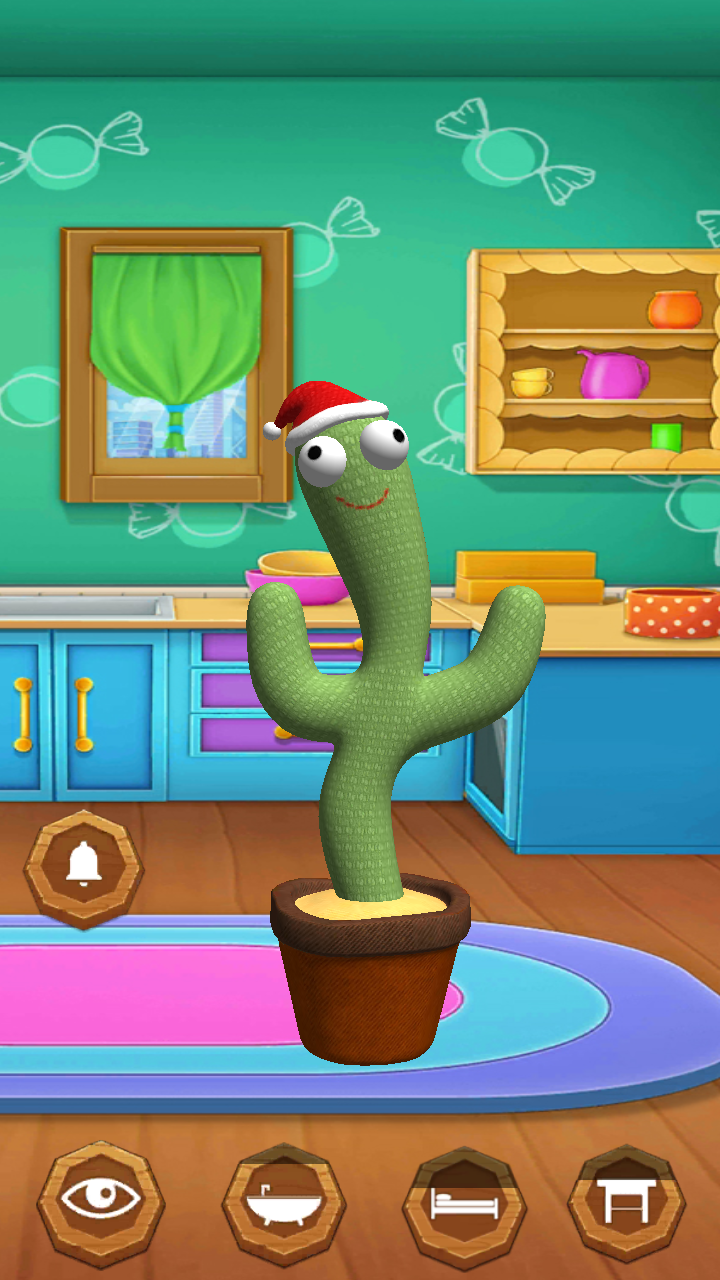 Dancing Cactus Talking Cactus ゲームのスクリーンショット