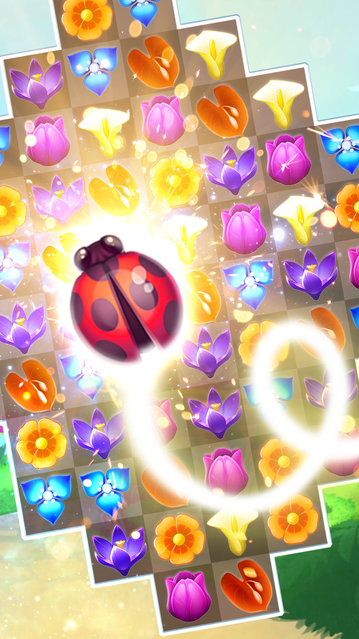 Garden Match Mania Game Screenshot