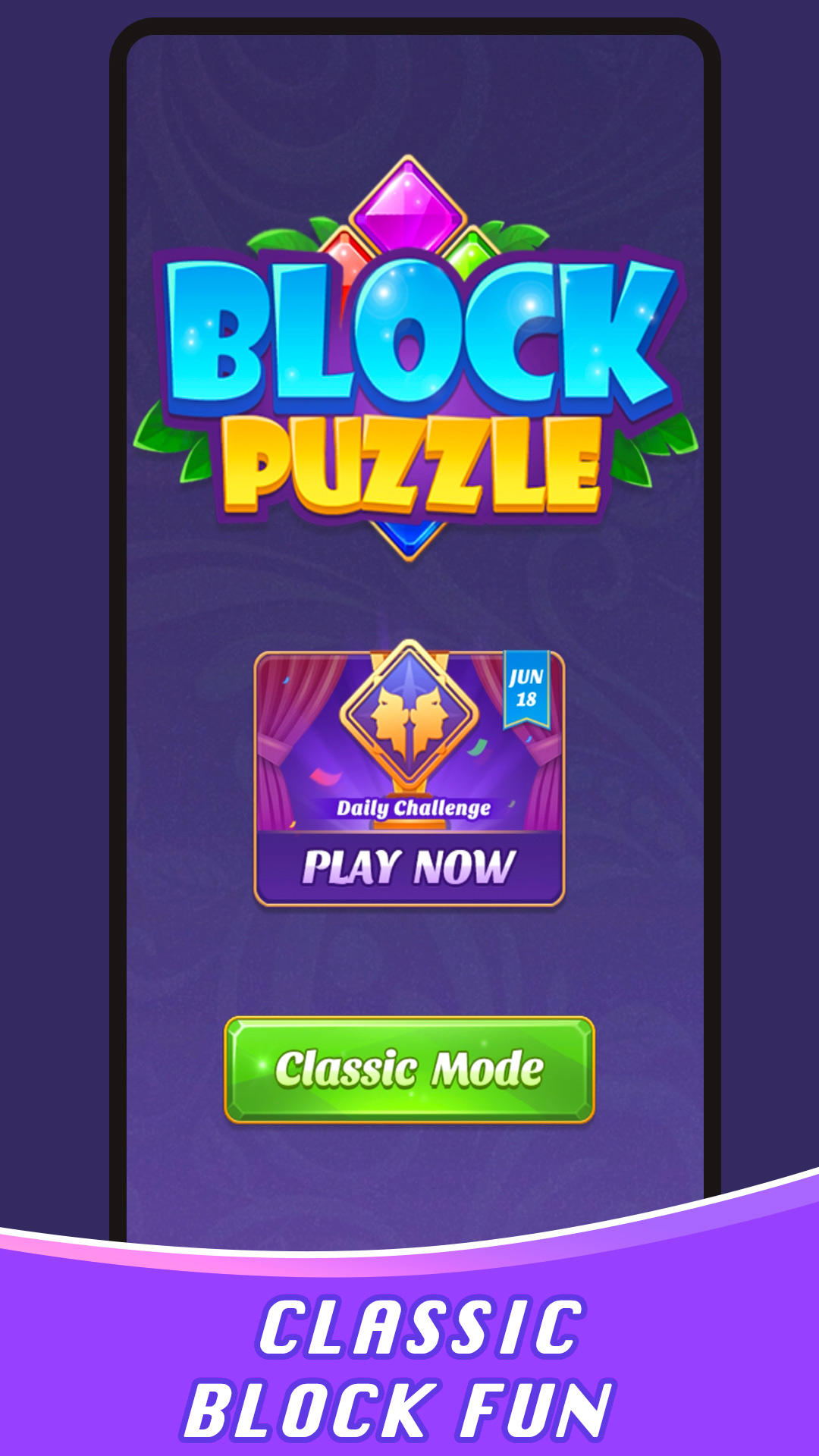 Block Puzzle Classic 遊戲截圖