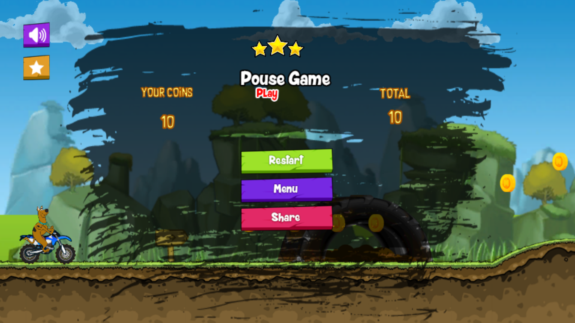 Scooby Doo Game Cartoon Family Game Screenshot