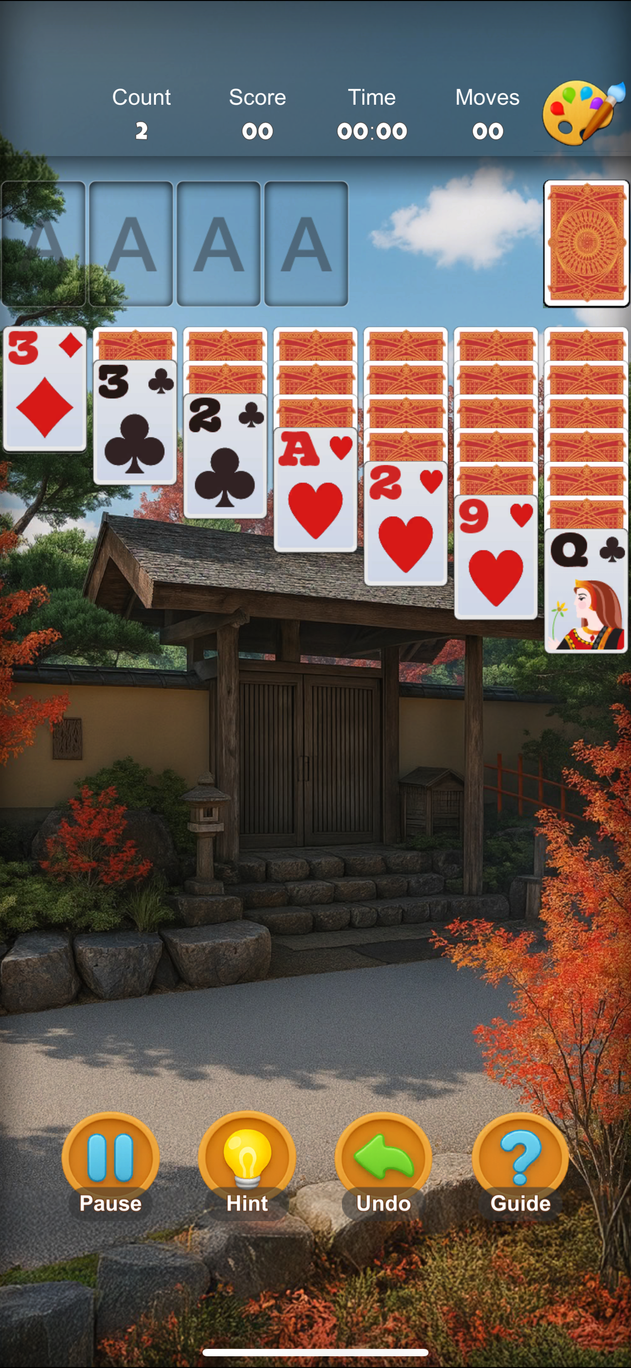 Solitaire Home Game Screenshot