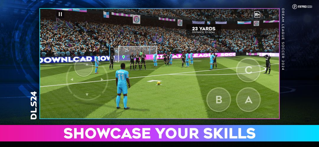 Screenshot of Dream League Soccer 2024