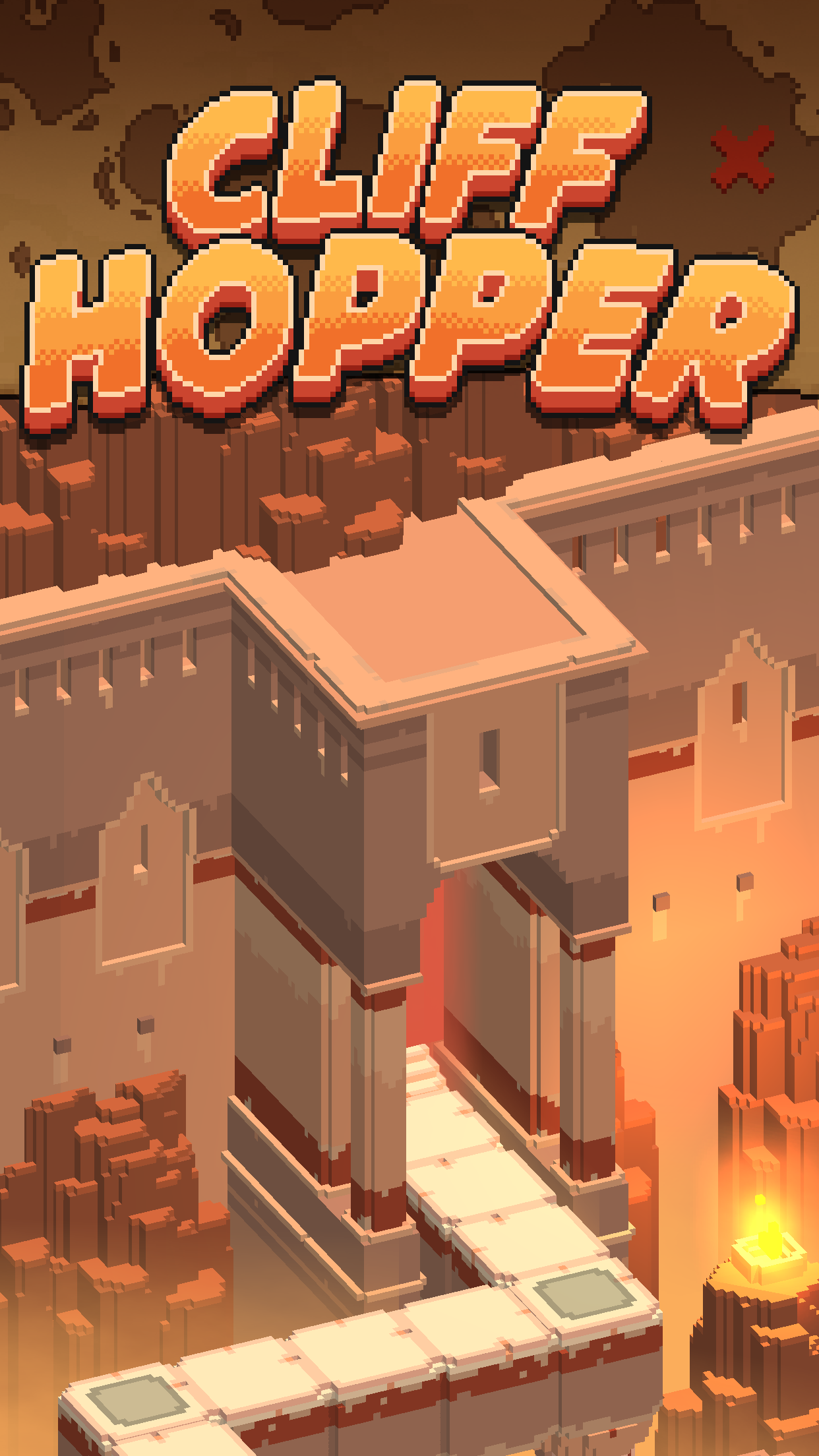 Cliff Hopper Game Screenshot