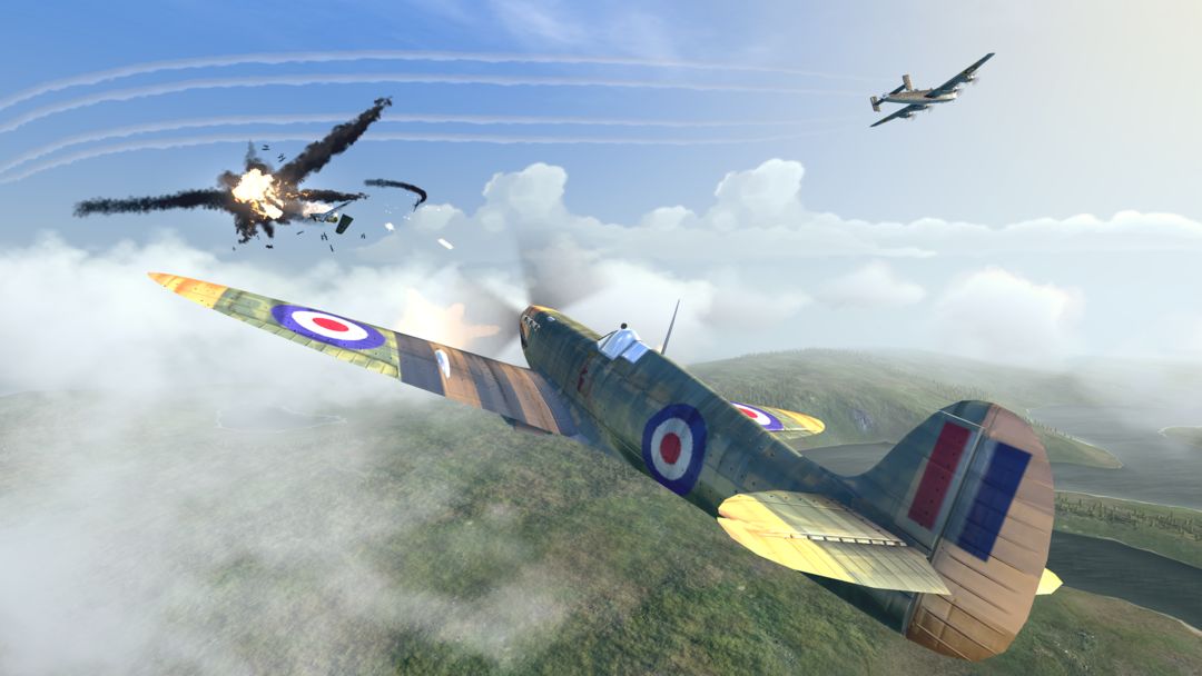 战机轰炸：二战遊戲截圖