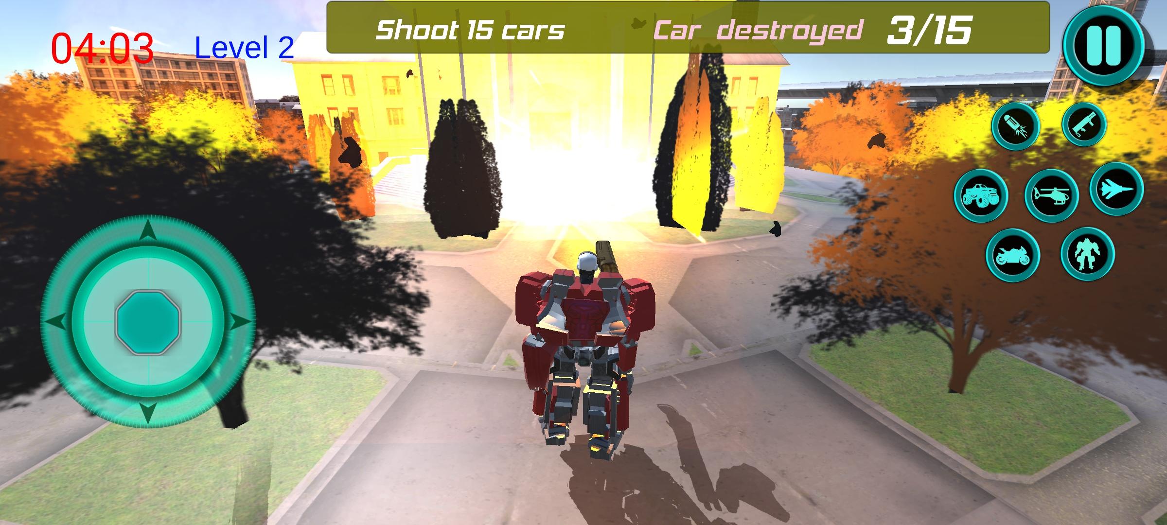 Robot Wars : City Escape 게임 스크린샷