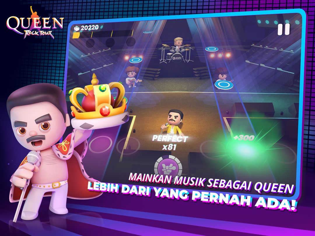 Queen: Rock Tour - The Official Rhythm Game screenshot game