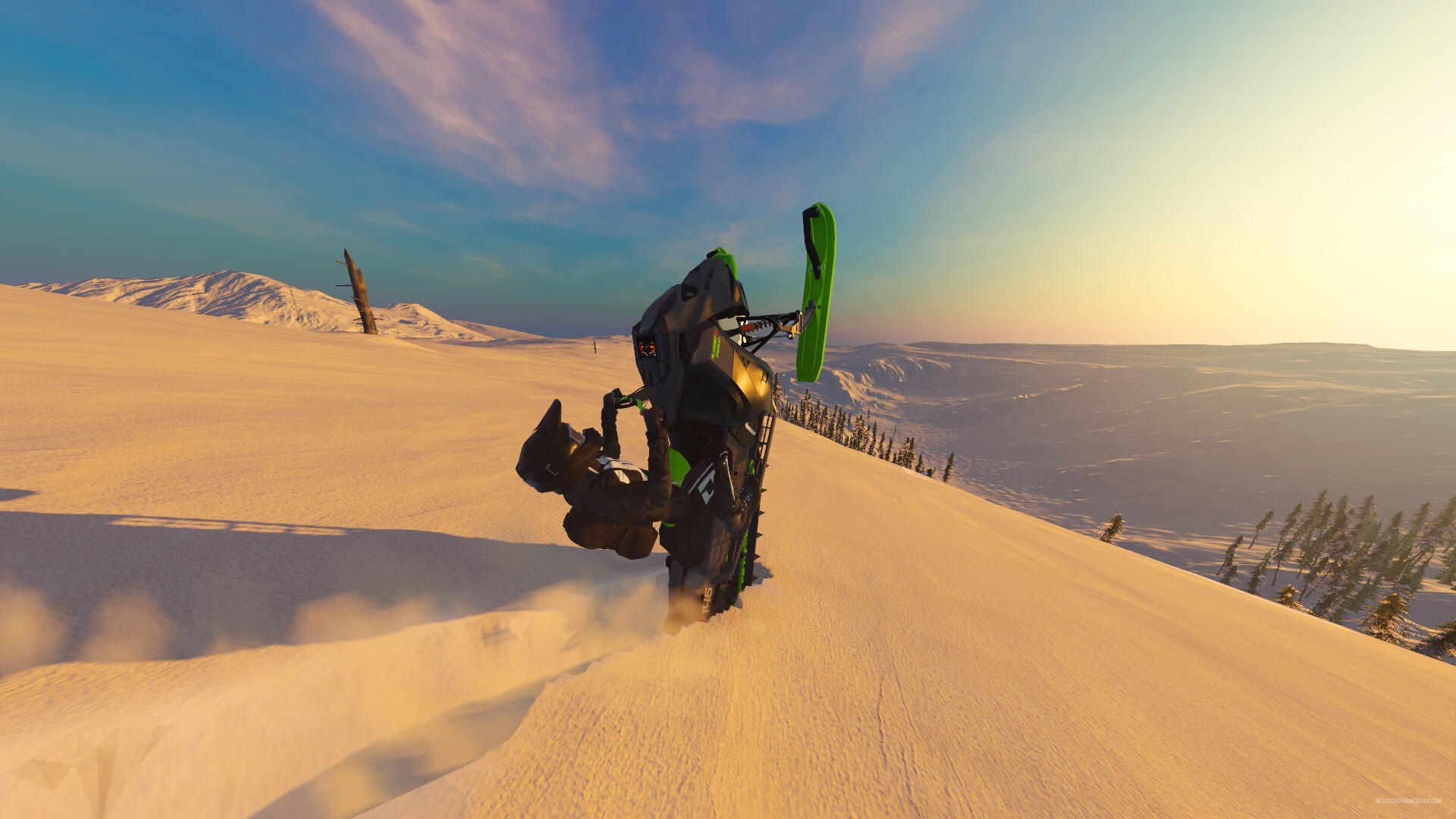 Sledders Game Screenshot